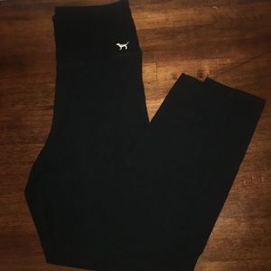 VS Pink Black Leggings